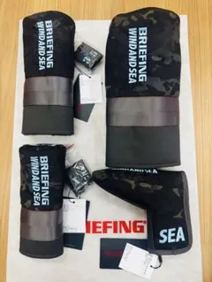 BRIEFINGとWIND AND SEA ヘッドカバー4点セット - メルカリ