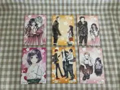 薫る花は凛と咲く DMMくじ 購入特典 イラストカード 6点セット