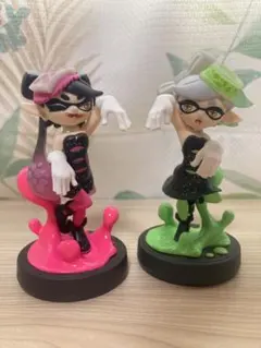 ❤*読様 スプラトゥーン amiibo アオリ&ホタル　シオカラーズセット
