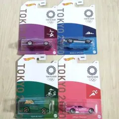 ホットウィール　4台セット　東京オリンピック2020 限定品