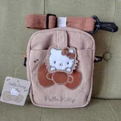 ショルダーポシェット コーデュロイ ハローキティ