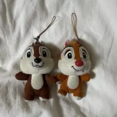 東京ディズニーリゾート チップとデール ぬいぐるみキーホルダー