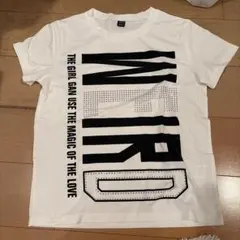 SHEIN ロゴ ラインストーン Tシャツ