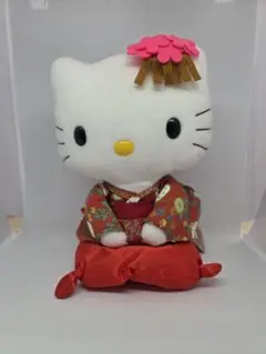 レア】特大ぬいぐるみ 梅 カオハナ 招福キティ 小判付 - メルカリ