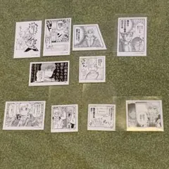 メダリスト マンガ展 司先生の褒め語録ステッカーコレクション 10種