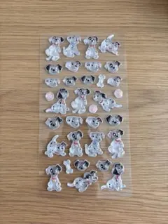 101匹わんちゃんボンボンドロップシール　正規品