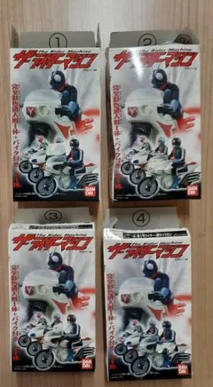 60L0327-01ザ・ライダーマシン全4種セット 仮面ライダー 1999年