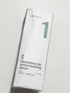 箱潰れ☆ numbuzin 1番 パントテン酸スージングセラム 50ml☆未開封