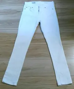 Gap スキニー ホワイトデニム 22r