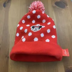 東京ディズニーリゾートミニー 水玉模様 ニットキャップ　未使用