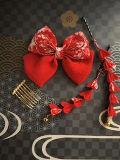 Տᗩᒪᗴ☆r6 華やかなリボンの髪飾りセット