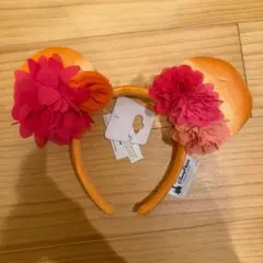 ディズニー 花飾り付きカチューシャ　ハワイ限定