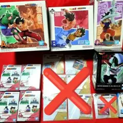 ドラゴンボール一番くじABCD賞とプライズ品フィギュアのセット