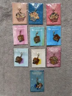 【非売品】東京ディズニーリゾートチャーム 10点　2001〜2003年