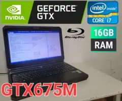 ［i7/16GB/GTX］ GALLERIA　ゲーミングノートPC