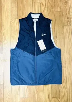 XL 新品 ナイキ ランニングベスト サーマ レペル 中綿ベスト ランニング