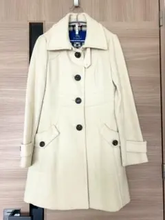 アイボリー ピーコート レディース