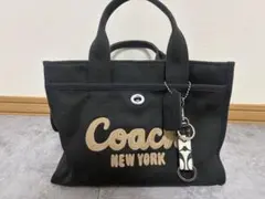 【美品】COACH コーチ カーゴ トート 2WAY CP158 LHBLK