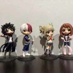 僕のヒーローアカデミア Qposket 轟、荼毘、お茶子、トガの4体セット