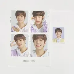 StrayKids Nacific スンミン 4カットフォトカード IDフォト