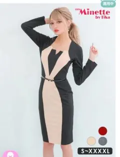 値下げ☆可愛い☆キャバドレス大きいサイズ3L☆ワンピース