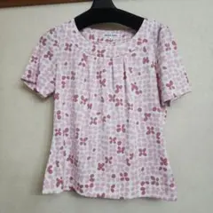 HANAEMORI 花柄 半袖 Tシャツ 38のサムネイル