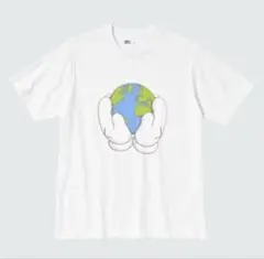 Mサイズ新品☆UNIQLO×KAWSユニクロ×カウズPEACE FOR コラボ