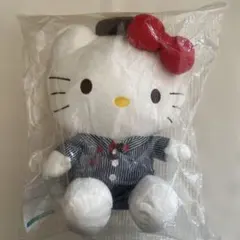 ハローキティ　キティちゃん　ミスタードーナツ　ミスド　ぬいぐるみ　コラボ　制服