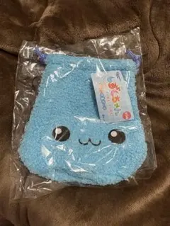 しずくちゃん もこもこ巾着ポーチ