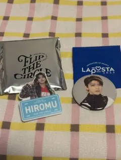 INI 髙塚大夢 ネームプレート 缶バッチ