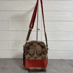 No.959 COACH コーチ 10128 シグネチャー ショルダー バッグ