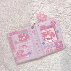 サンリオ　マイメロ　韓国コレクトブック　チャーム付き　トレカケース　即購入◎