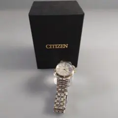 希少 逆輸入 海外 稼働 CITIZEN エコドライブ ソーラー 腕時計S759 