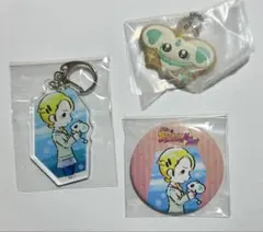 プリキュア 缶バッジ アクリルキーホルダー ひかり クッキーチャーム ポルン
