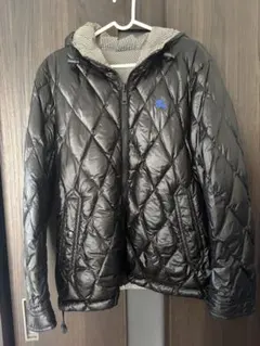 バーバリーブラックレーベル　リバーシブルダウン