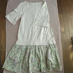 リバティ　 コンジェペイエ 切替 ワンピース