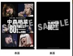 中森明菜オリジナル・クリアファイル(A4サイズ)のサムネイル