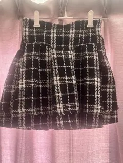 ミシェルマカロン 美脚スカート ツイード XS