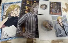 うたプリ ブロッコリーくじ カミュ　缶バッジ　ビジュカ　ファイル