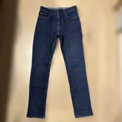 INHERIT. ダークブルー スキニーデニム