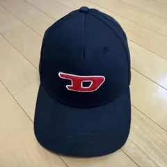 DIESEL 黒 キャップ　ネコポス送付