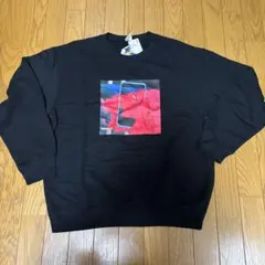 KAWS+WARHOL コラボ ブラック スウェット L