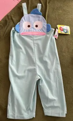 サンリオ しまむら　ハンギョドン　オーバーオール サロペット100