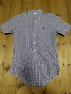 Brooks Brothers チェック柄 半袖シャツ S