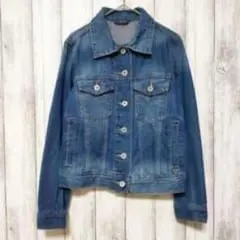 GU ジーユー (M)　デニムジャケット　レディース