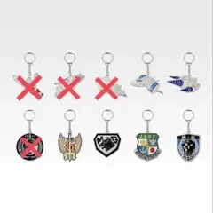 一番くじ　ゴジラ　f賞メタルチャーム　6個セット