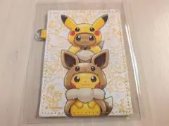 ポケモンセンターポンチョをきたピカチュウ名刺カード - メルカリ