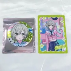 プロセカ 日野森志歩 メロパレ 缶バッジ カード