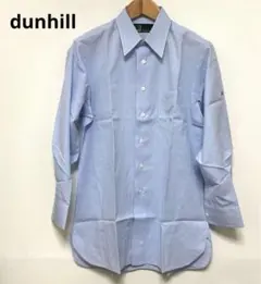 dunhill ダンヒル 水色 長袖シャツ ワイシャツ オーダーメイドのサムネイル