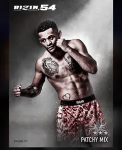 【限定カード】パッチー・ミックス RIZIN.54 リアルカード ライコレのサムネイル